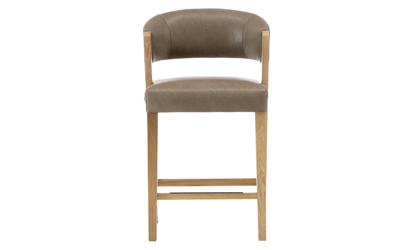 Copley Silver Counter Stool